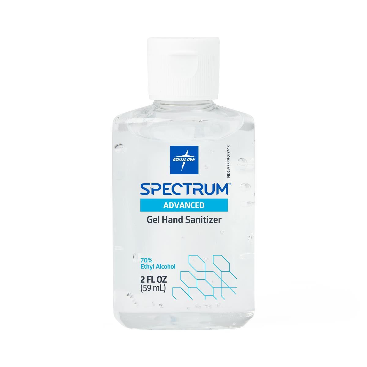 Medline Spectrum Advanced Hand Sanitizer Gel with Aloe Vera and Vitamin E