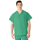 Medline AngelStat Unisex Reversible Scrub Tops with Angelica CC - Jade (Style 610)