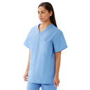 Medline AngelStat Unisex Reversible Scrub Tops with Angelica Color Coding (Style 630)