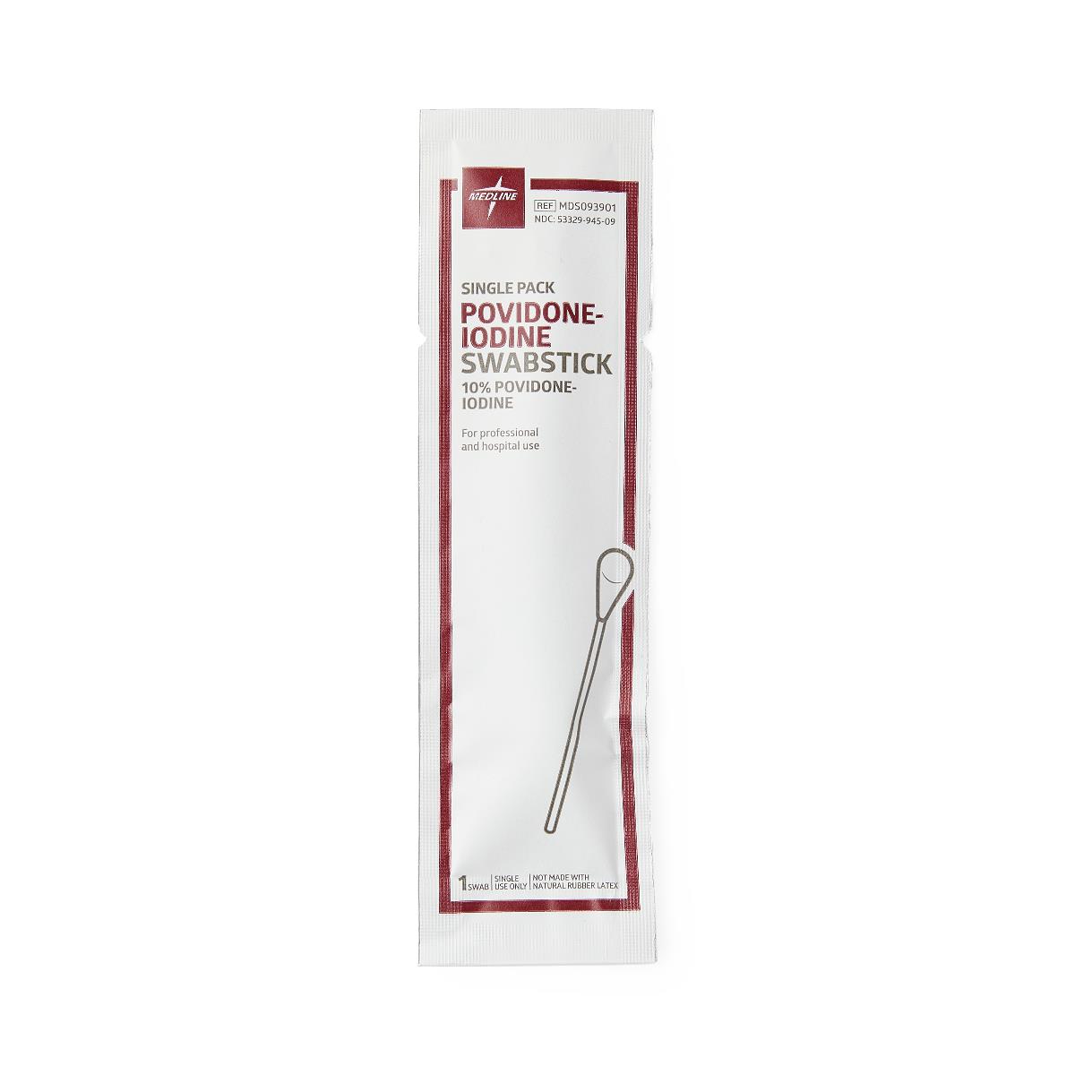 Medline Povidone-Iodine PVP Swabsticks