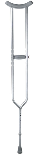 Medline Adult Bariatric Steel Push-Button Crutches
