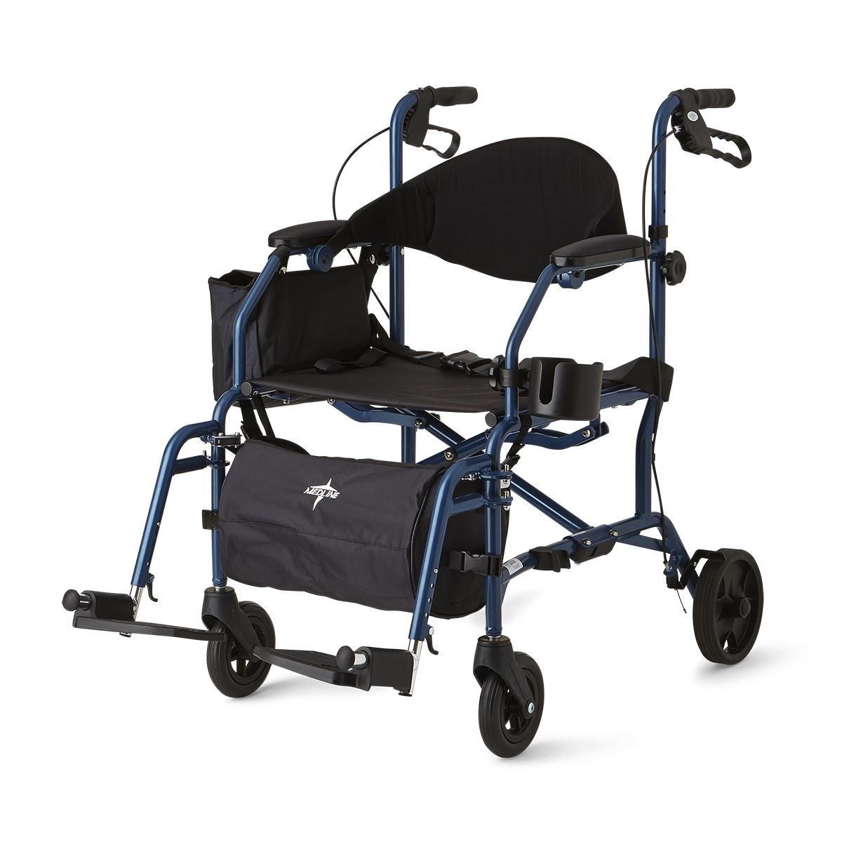 Medline Combination Rollator/Transport Chair