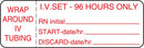 Medline Centurion IV Set Wraparound Labels