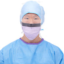 Medline ASTM Level 3 Surgical Face Masks with Eye Shield