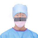 Medline ASTM L3 Procedure Face Mask with Eye Shield and Ear Loops