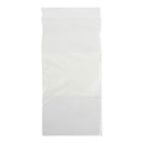 Medline Plastic Zip Closure Bags with White Write-On Block