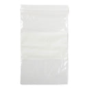 Medline Plastic Zip Closure Bags with White Write-On Block