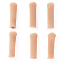 Medline Gel Ribbed Digital Toe Caps