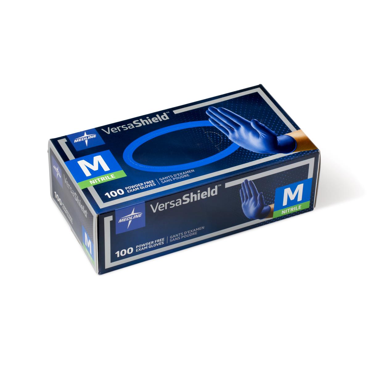 Medline VersaShield Powder-Free Nitrile Exam Gloves