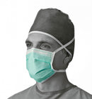 Medline ASTM Level 1 Surgical Face Mask with Anti-Fog and Ties