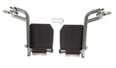 Medline Swing-Away Footrest Assemblies for Medline Wheelchairs