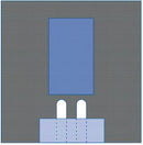 Medline Bilateral Split Surgical Drape