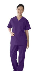 Medline ComfortEase Women's 2-Pocket Scrub Tops (Style 8801)