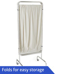 Medline Three-Panel Vinyl Privacy Screens