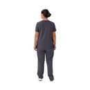 Medline Staten AVE Women's Yoga-Style Scrub Tops with Zipper Pockets (Style 4865)