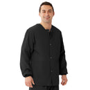 Medline AngelStat Style 849 Unisex Snap-Front Warm-Up Scrub Jackets