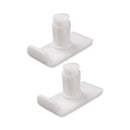 Medline Ski Glide Attachments for HealthSmart Walkers