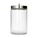 Medline Glass Sundry Jar with Metal Lid