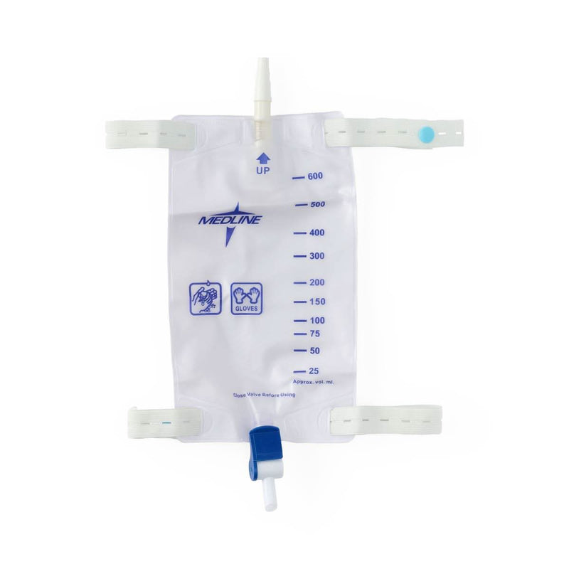 Medline Leg Bag with Flip Drain