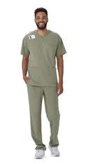 Medline Henderson AVE Unisex 3-Pocket Scrub Tops with Shoulder Loop (Style 4615)