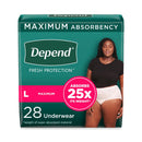Medline Depend Fresh Protection Incontinence Underwear for Women