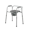 Medline Steel 3-in-1 Folding Commodes