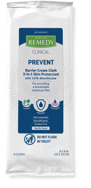 Medline Remedy Clinical Prevent Barrier Cream Cloths