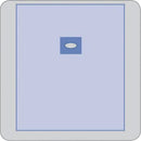Medline Invisishield Aperture Surgical Drapes