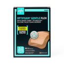 Medline Optifoam Gentle Flex Silicone-Faced Foam Dressings with Border