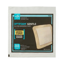Medline Optifoam Gentle Foam Wound Dressings with Silicone Adhesive Border