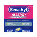 Medline Benadryl Allergy Liqua-Gels Capsules