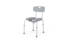 Medline Knockdown Shower Chair with Cutout