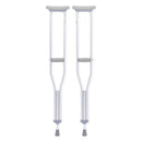 Medline Standard Aluminum Push-Button Crutches