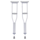 Medline Standard Aluminum Push-Button Crutches