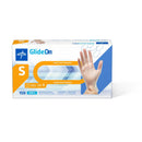 Medline Glide-On Powder-Free Vinyl Exam Gloves - CA Only