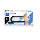 Medline Glide-On Powder-Free Vinyl Exam Gloves