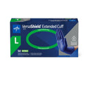 Medline VersaShield Extended Cuff Powder-Free Nitrile Exam Gloves