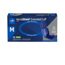 Medline VersaShield Extended Cuff Powder-Free Nitrile Exam Gloves