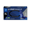 Medline VersaShield Extended Cuff Powder-Free Nitrile Exam Gloves