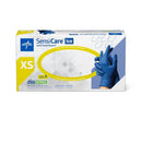 Medline SensiCare Ice Blue Powder-Free Nitrile Exam Gloves