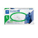 Medline SensiCare Ice Blue Powder-Free Nitrile Exam Gloves