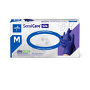Medline SensiCare Silk Powder-Free Nitrile Exam Gloves