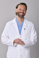 Medline Refine Men's 4-Pocket Full-Length Lab Coats