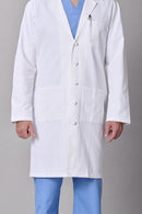 Medline Refine Men's 4-Pocket Full-Length Lab Coats