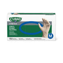 Medline CURAD Stretch Vinyl Exam Gloves - CA Only