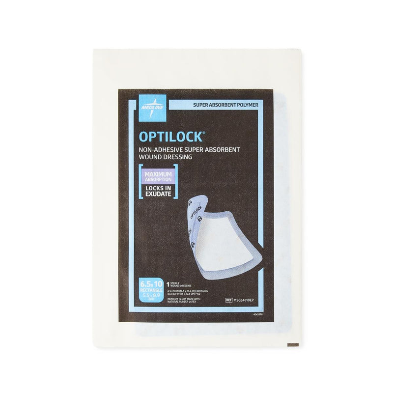 Medline OptiLock Nonadhesive Super Absorbent Wound Dressings