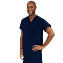 Medline Style 810 PerforMAX Unisex Scrub Tops - Evergreen