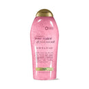 Medline OGX Sensitive+ Rose Water and Pink Sea Salt Wash and Scrub