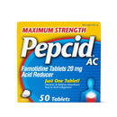Medline Pepcid AC Maximum Strength Famotidine Tablets