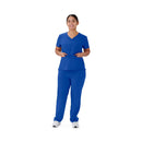 Medline Brooklyn AVE Women's Mock Wrap 2-Pocket Scrub Tops (Style 48787)